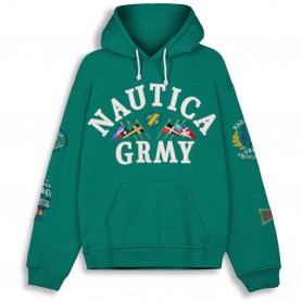 Sudadera Grimey Mighty Harmonist Nautica X Grmy Vintage Hoodie