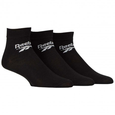 Calcetines Reebok Ankle 9Pp Socks Front Logo Black