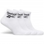 Calcetines Reebok Ankle 9Pp Socks Side Logo White