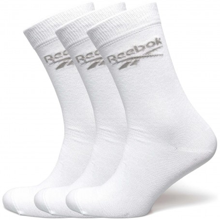 Calcetines Reebok Crew 3Pp Socks White