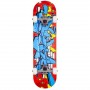 Rocket Bricks Mini Multi 7,375" X 28,5" Complete Skateboard