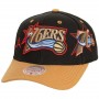 Gorra Mitchell & Ness Nba Overbite Pro Snapback