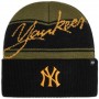 Gorro 47 Brand Striped Signature Cuff Beanie New York Yankees