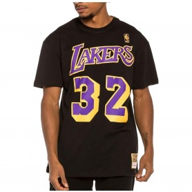 Camiseta Mitchell & Ness Los Angeles Lakers Magic Johnson Nam