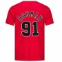 Camiseta Mitchell & Ness Chicago Bulls Dennis Rodmann Name & Number Tee