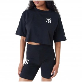 Camiseta New Era Mlb Le Crop Tee New York Yankees