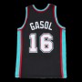 Camiseta Mitchell & Ness Nba Dark Jersey Grizzlies 2008 Pau Gasol