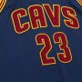 Camiseta Mitchell & Ness Nba Blue Alternate Jersey Cleveland Cavalies 2015 Lebron James
