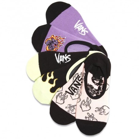 Calcetines Vans Buggin Out Canoodle 3 Pack