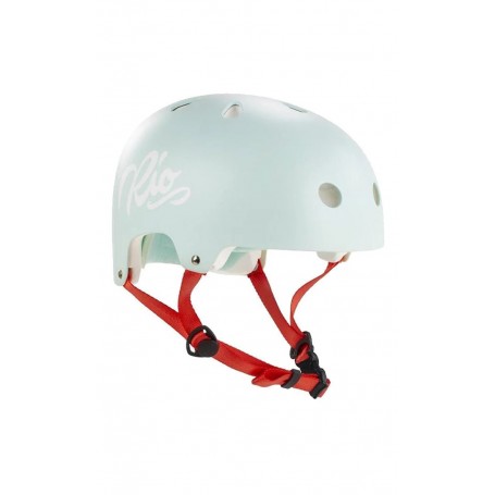 Casco Rio Roller Script Helmet Matt Teal