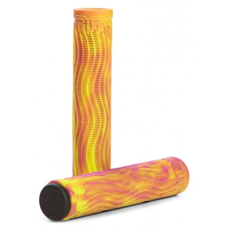 Raptor Slim Grips Swirl Yellow-Purple