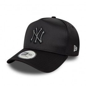 Gorra New Era Wmns Satin Rhienstone 9Forty New York Yankees