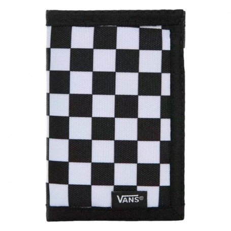Cartera Vans Slipped Black-White Checked