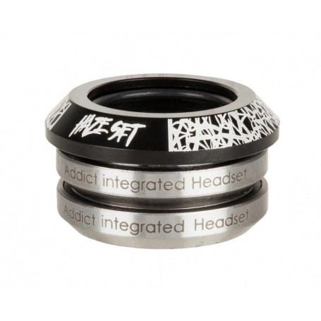 Addict Hazeset Headset Black 1 1/8"