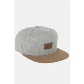 Gorra Reell Suede Cap Heather Light Grey