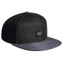 Gorra Reell Suede Cap Black Denim