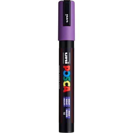 Uni Rotulador Uni Posca Pc-5M Lila