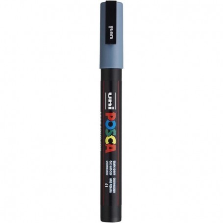 Uni Rotulador Uni Posca Pc-3M Gris