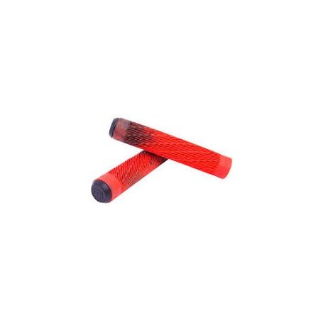 Longway Twisted Grips Black-Red Puños Scooter