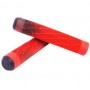 Longway Twisted Grips Black-Red Puños Scooter