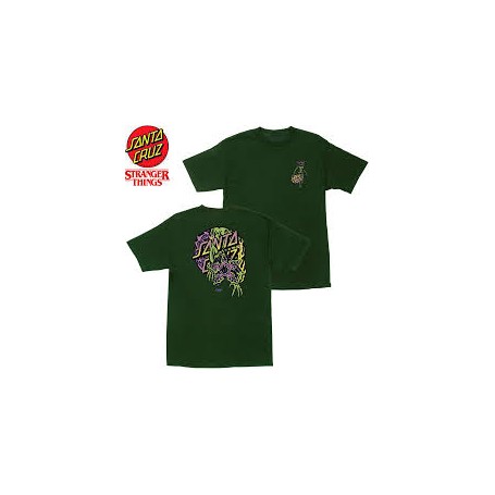 Camiseta Santa Cruz Stranger Things Demogorgon Dot s/s