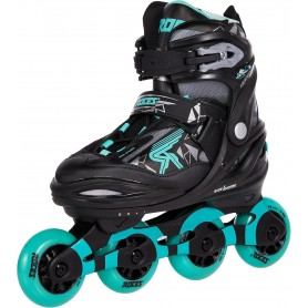 Patines Roces Moody Tif Black-Aqua