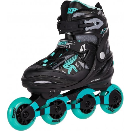 Patines Roces Moody Tif Black-Aqua