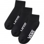 Calcetines Vans Classic Quarter Crew Black Pack 3 unidades