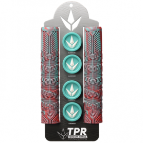 Blunt Handgrips V3 Light Blue-Red