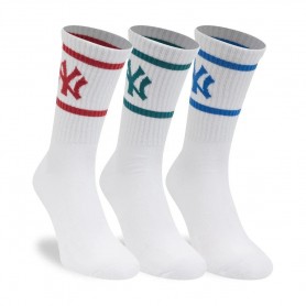 Calcetines New Era MLB  Crew Socks 3Pk New York Yankees
