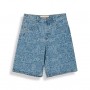 Pantalon Grimey All Over Laser Baggy Denim Shorts