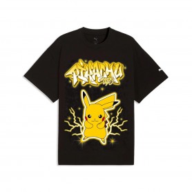 Camiseta Puma X Pokemon Hoods Pikachu Tee