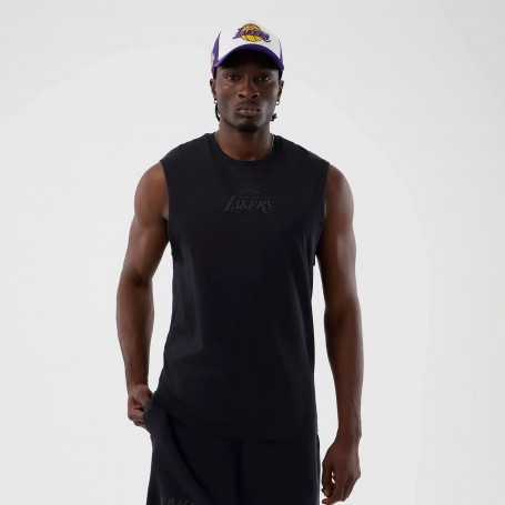 Camiseta New Era NBA Core Plus HD Slvlss Tee Los Angeles Lakers