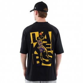 Camiseta New Era NBA Player Grphc OS Tee Los Angeles Lakers