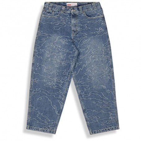 Pantalón Grimey Odd Cutlass Jacquard Big Boy Denim
