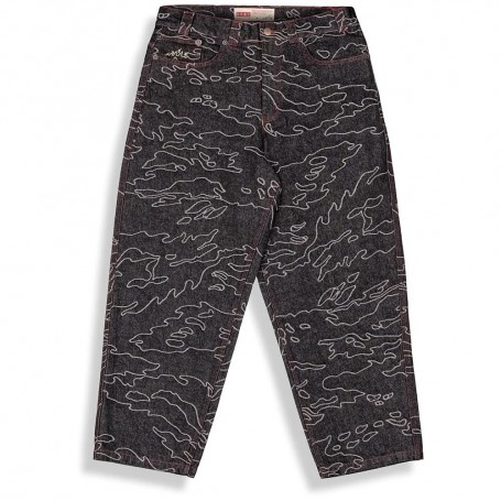 Pantalón Grimey Odd Cutlass Jacquard Big Boy Denim