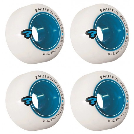 Ruedas Enuff Corelites White/Blue 52mm