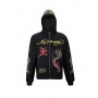 Sudadera Ed Hardy Mens Double Venom Zip Thru Hoodie