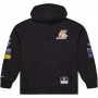 Sudadera Mitchell & Ness NBA Triple Check Fleece Hoodie Los Angeles Lakers