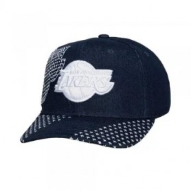 Gorra Mitchell & Ness NBA Run Stich Pro Snapback Los Angeles Lakers