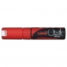 Rotulador Uni Chalk Pwe-8K Rojo 8Mm